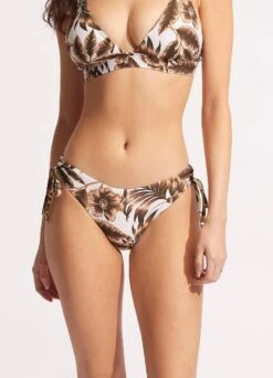 Island In The Sun Loop Tie Side Pant - Ecru 10 Island In The Sun Loop Tie Side Pant - Ecru -Bikini Sales Store 40692 946 Ecru 3