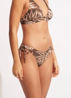 Island In The Sun Loop Tie Side Pant - Tiramisu -Bikini Sales Store 40692 946 Tiramisu 3