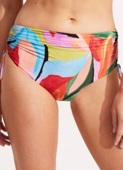 Tropfest Drawstring Hipster - Aquamarine -Bikini Sales Store 40694 978 Aquamarine 3