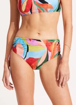 Tropfest Drawstring Hipster - Aquamarine -Bikini Sales Store 40694 978 Aquamarine 4