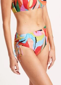 Tropfest Drawstring Hipster - Aquamarine -Bikini Sales Store 40694 978 Aquamarine 5