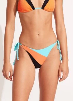 Slice Of Splice Tie Side Bikini Bottom - Black -Bikini Sales Store 40696 990 Black 3