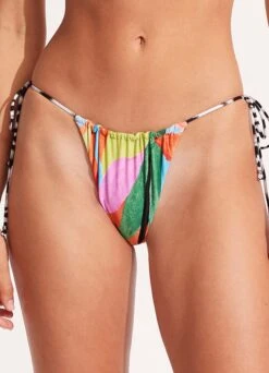 Tropfest Reversible Drawstring Rio Pant - Aquamarine -Bikini Sales Store 40699 978 Aquamarine 4