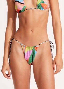 Tropfest Reversible Drawstring Rio Pant - Aquamarine -Bikini Sales Store 40699 978 Aquamarine 6