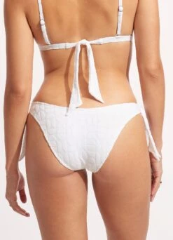 Capri High Cut Pant - White -Bikini Sales Store 40702 987 White 5