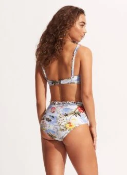 Coast To Coast High Waisted Pant - Powder Blue -Bikini Sales Store 40705 913 PowderBlue 6