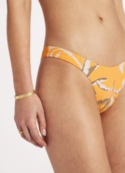 Palm Paradise High Cut Rio Pant - Rockmelon -Bikini Sales Store 40707 028 Rockmelon 7