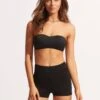 Seafolly Collective Boyleg Pant - Black 2 Seafolly Collective Boyleg Pant - Black -Bikini Sales Store 40712 942 Black 3