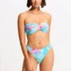 Under The Sea High Leg Bikini Bottom - Blue Mist 2 Under The Sea High Leg Bikini Bottom - Blue Mist -Bikini Sales Store 40726 061 Blue 20Mist 4