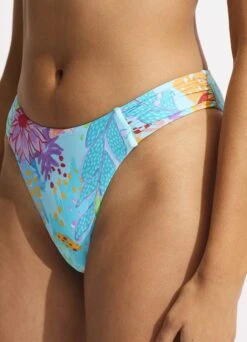 Under The Sea High Leg Bikini Bottom - Blue Mist 11 Under The Sea High Leg Bikini Bottom - Blue Mist -Bikini Sales Store 40726 061 Blue 20Mist 7