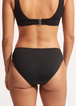 Seafolly Collective Twist Band Hipster -Bikini Sales Store 44320 942 Black 5