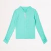 Girls L/S Rash Vest- Mint 1 Girls L/S Rash Vest- Mint -Bikini Sales Store 56503T Mint 1