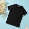 Essential Girls S/S Rash Vest - Black 1 Essential Girls S/S Rash Vest - Black -Bikini Sales Store 56552 Black 1