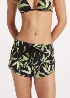 Palm Paradise Boardshort - Black -Bikini Sales Store 60240 028 Black 4