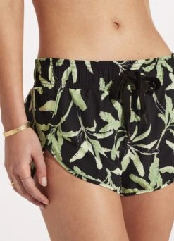 Palm Paradise Boardshort - Black -Bikini Sales Store 60240 028 Black 7